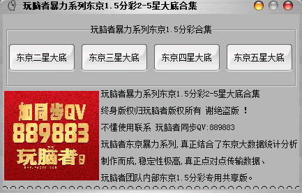 图片[1]-东京1.5分菜2-5星大底合集使用玩法-研彩社论坛出品-研彩社论坛